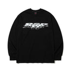 Sprayed Logo Long Sleeve Black