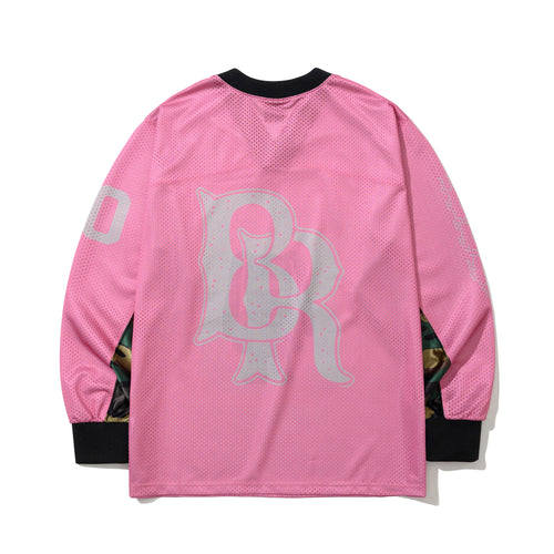 Trippy Gang Mesh Jersey Pink