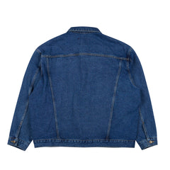 Big Cargo Loosefit Denim Jacket Deepblue