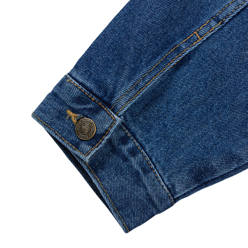 Big Cargo Loosefit Denim Jacket Deepblue