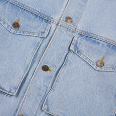 Big Cargo Loosefit Denim Jacket Lightblue