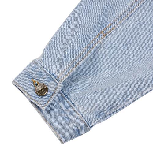 Big Cargo Loosefit Denim Jacket Lightblue