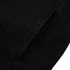 Big Cargo Loosefit Denim Vest Black