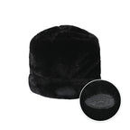 Bsr Fur Hat Black