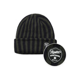 Stripe Beanie Green