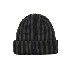 Stripe Beanie Green