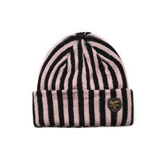 Stripe Beanie Pink