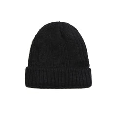 Chunky Knit Beanie Black