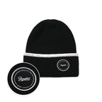 Circle Line Beanie Black