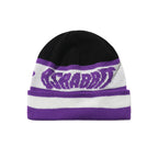 Bsr Double Line Beanie Grape