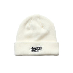 Bsrawf Embr Beanie White