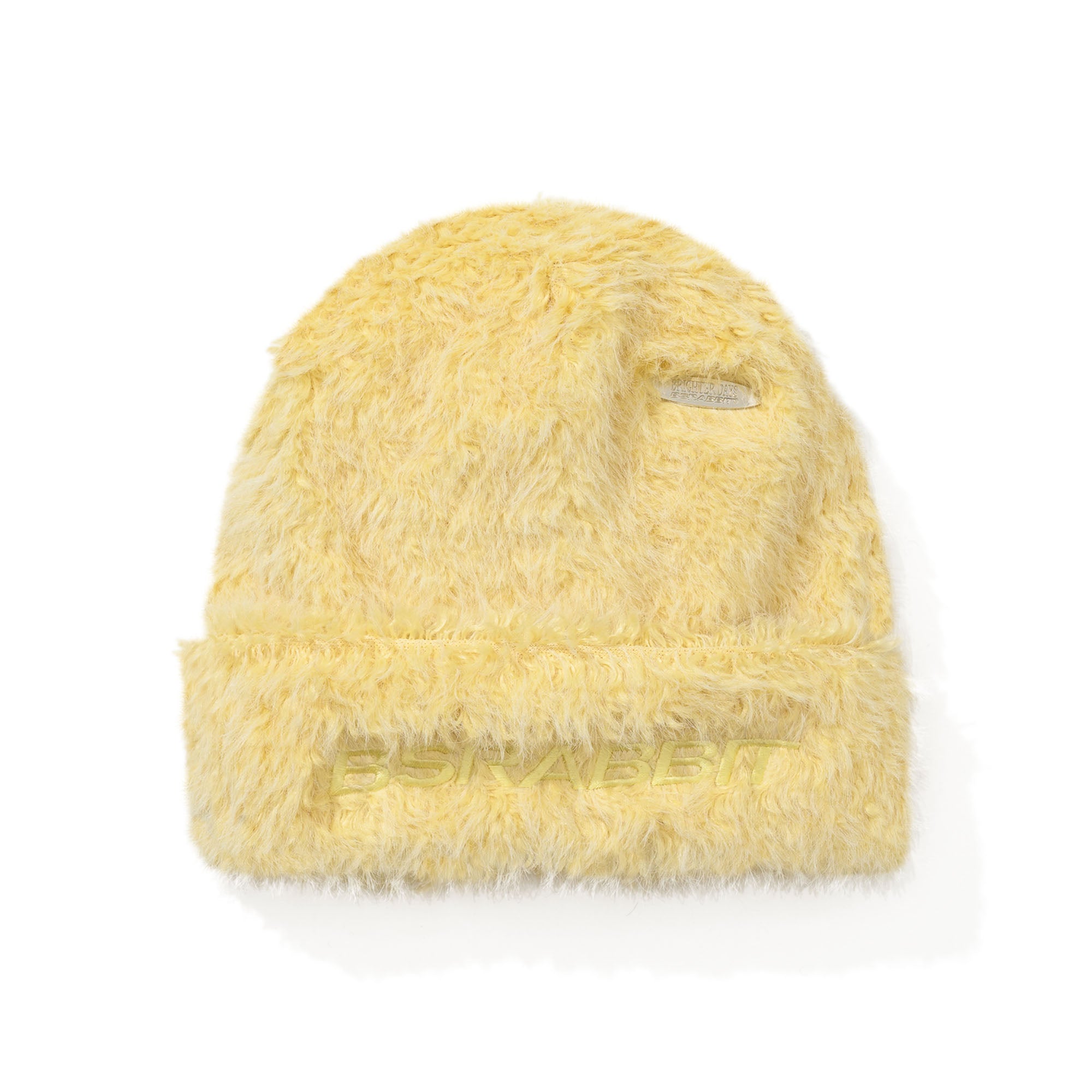 2526FW BSRABBIT Long Yarn Beanie Yellow