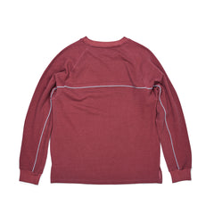 Line Washing Crewneck Burgundy