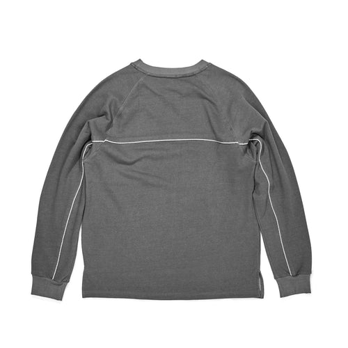 Line Washing Crewneck Black