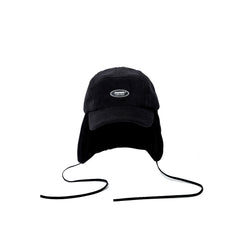 Bsw Fleece Earflap Cap Black