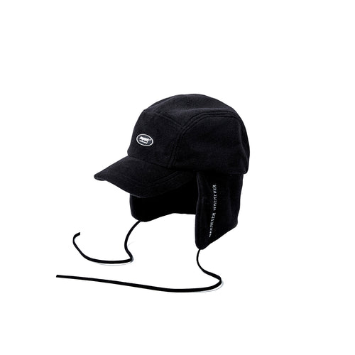 Bsw Fleece Earflap Cap Black