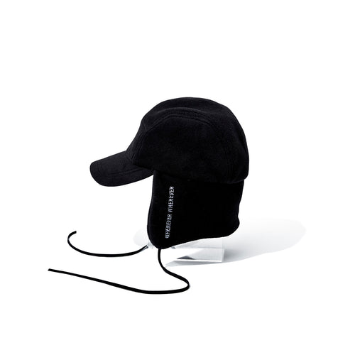 Bsw Fleece Earflap Cap Black