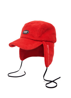 Bsw Fleece Earflap Cap Red