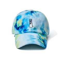 Gr Tie Dye Fleece Cap Blue