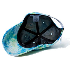 Gr Tie Dye Fleece Cap Blue