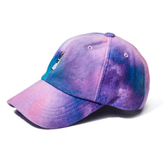 Gr Tie Dye Fleece Cap Pink