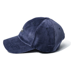 Bsr Logo Wappen Corduroy Cap Navy