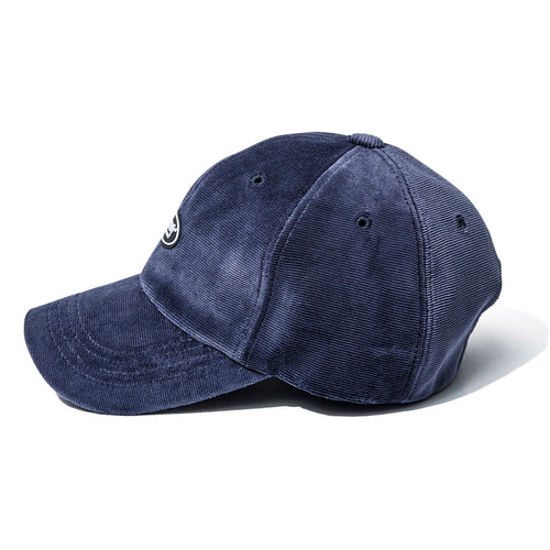Bsr Logo Wappen Corduroy Cap Navy