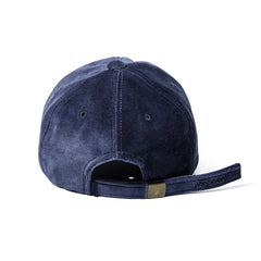 Bsr Logo Wappen Corduroy Cap Navy