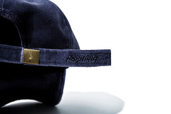 Bsr Logo Wappen Corduroy Cap Navy