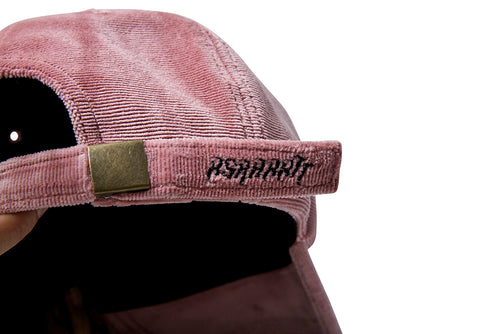 Bsr Logo Wappen Corduroy Cap Pink