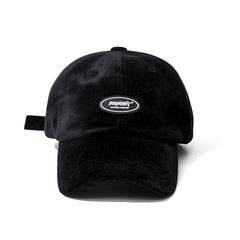 Bsr Logo Wappen Corduroy Cap Black