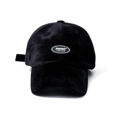 Bsr Logo Wappen Corduroy Cap Black