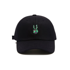 Trippy Rabbit Cap Black