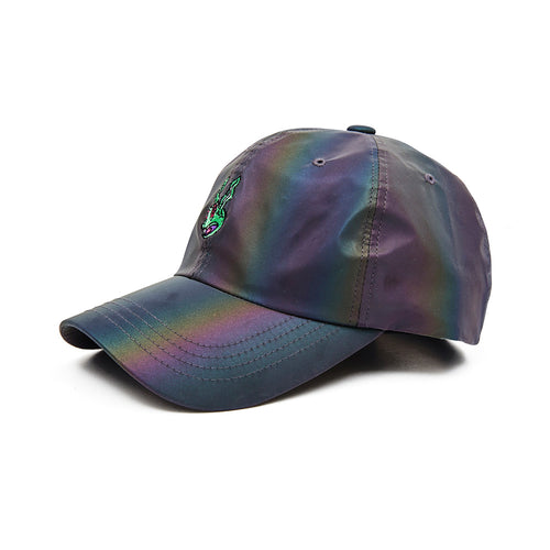 Trippy Rabbit Cap Rainbow Reflective