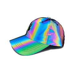 Trippy Rabbit Cap Rainbow Reflective