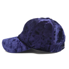 Bling Velvet Logo Cap Navy