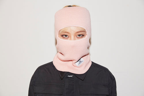 Open Face Mask Pink