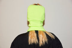 Open Face Mask Fluorescence