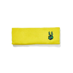 Trippy Rabbit Headband Yellow