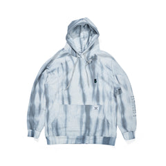Gr Rr Wappen Hoodie Tie Dye Gray