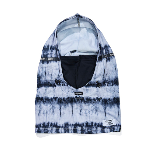Bsrbt Hood Clava Tie Dye Black