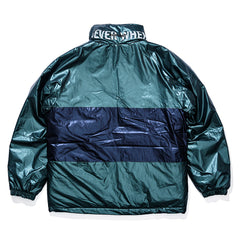 Ww Glossy Padding Jumper Green