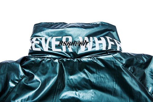 Ww Glossy Padding Jumper Green