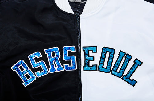 Bsr Seoul Stadium Jakcet Black/White