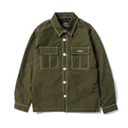 Stitches Button Coach Jacket Khaki