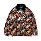 Bsrbt Og Velvet Collar Jacket Leopard
