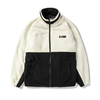 Toasty Fleece Jacket White / Black
