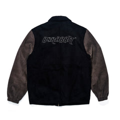 Corduroy Collar Jacket Black