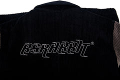 Corduroy Collar Jacket Black