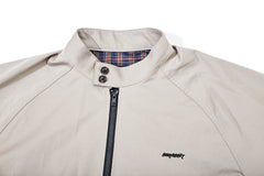 Og Logo Harrington Jacket Sand